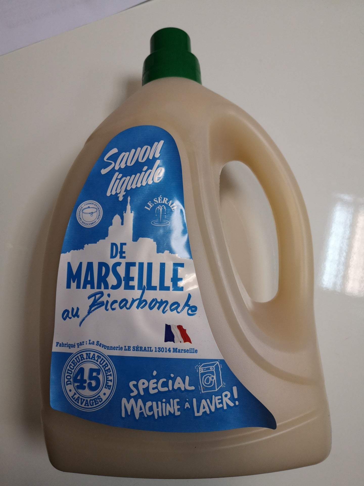 Lessive liquide au savon de marseille 3L